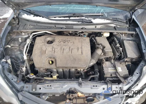 2016 Toyota Corolla L из США, поврежденный, VIN 2T1BURHEXGC706734